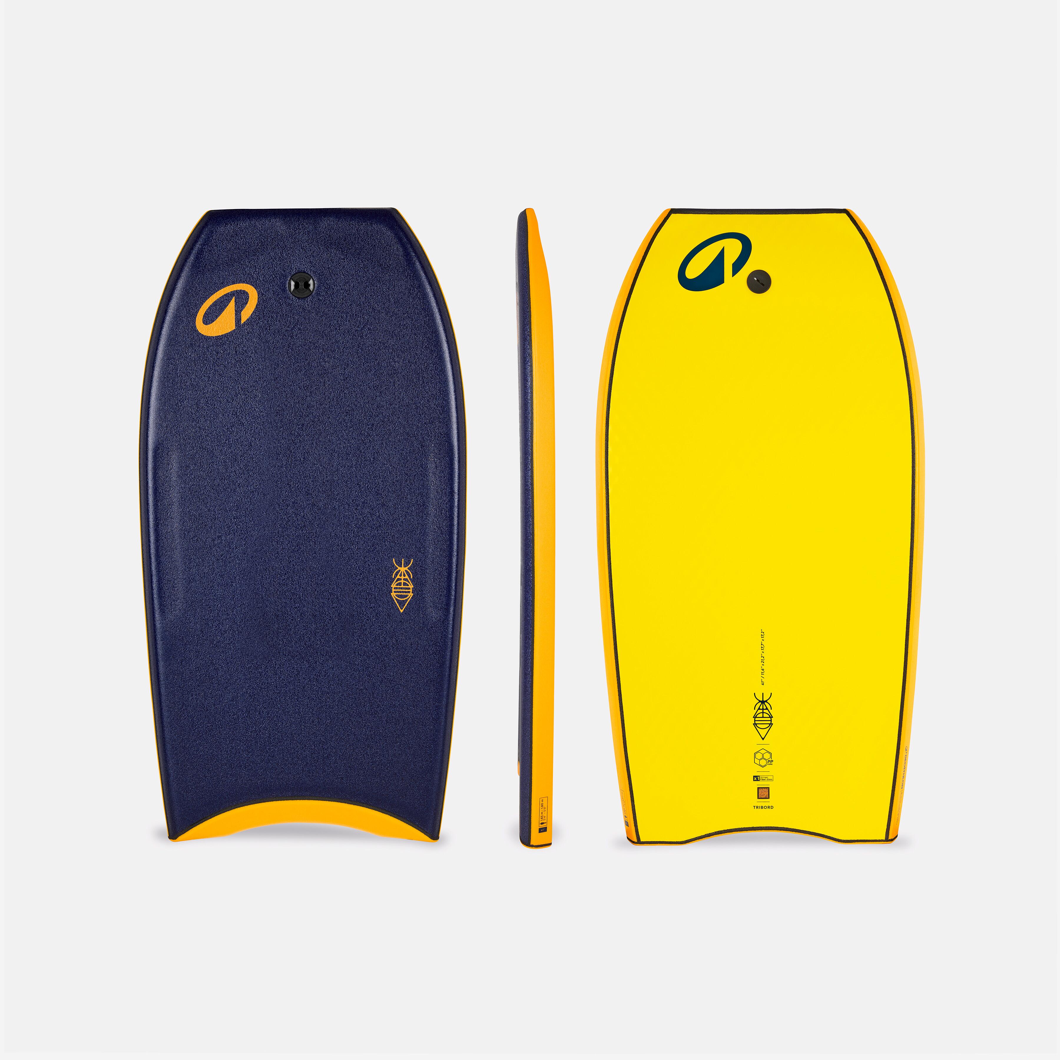 Decathlon Bodyboard 900 gelb/blau 41.5